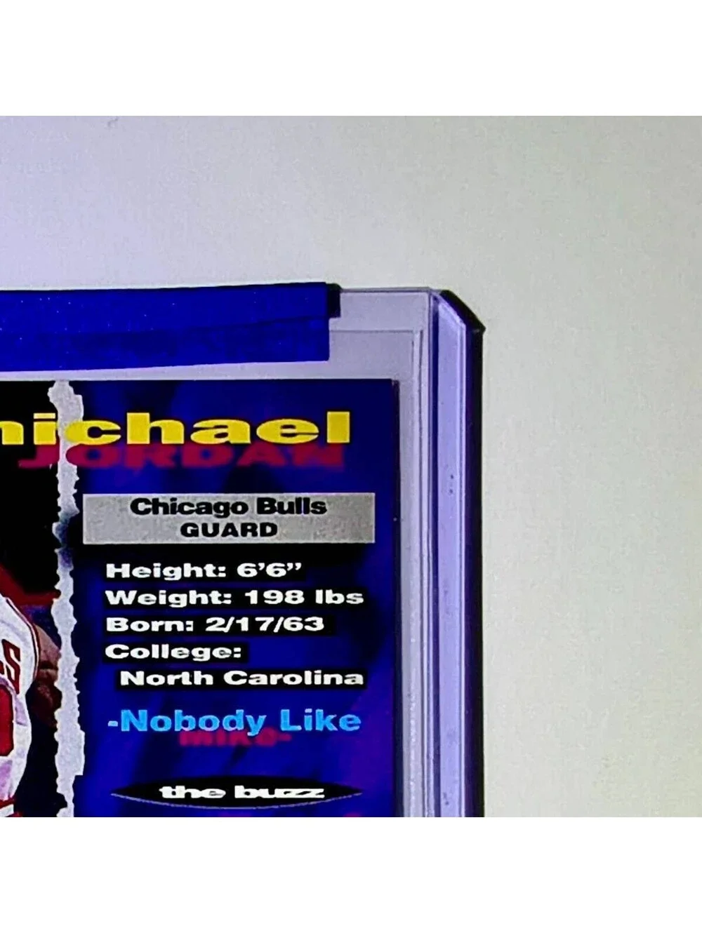 Michael Jordan 1993-94 Topps Stadium Club #169 Basketball Card Chicago Bulls